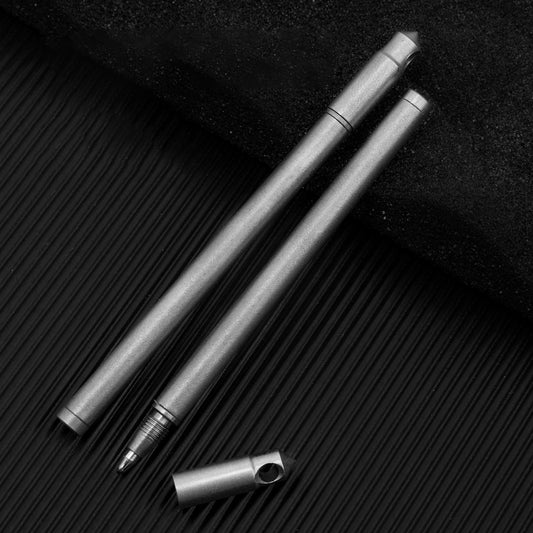 Tactical-grade stainless steel pen with rugged durability High Quality Stainless Steel Anti Skid Portable Self Defense Pen Aluminum Glass Breaker Survival Tool-0