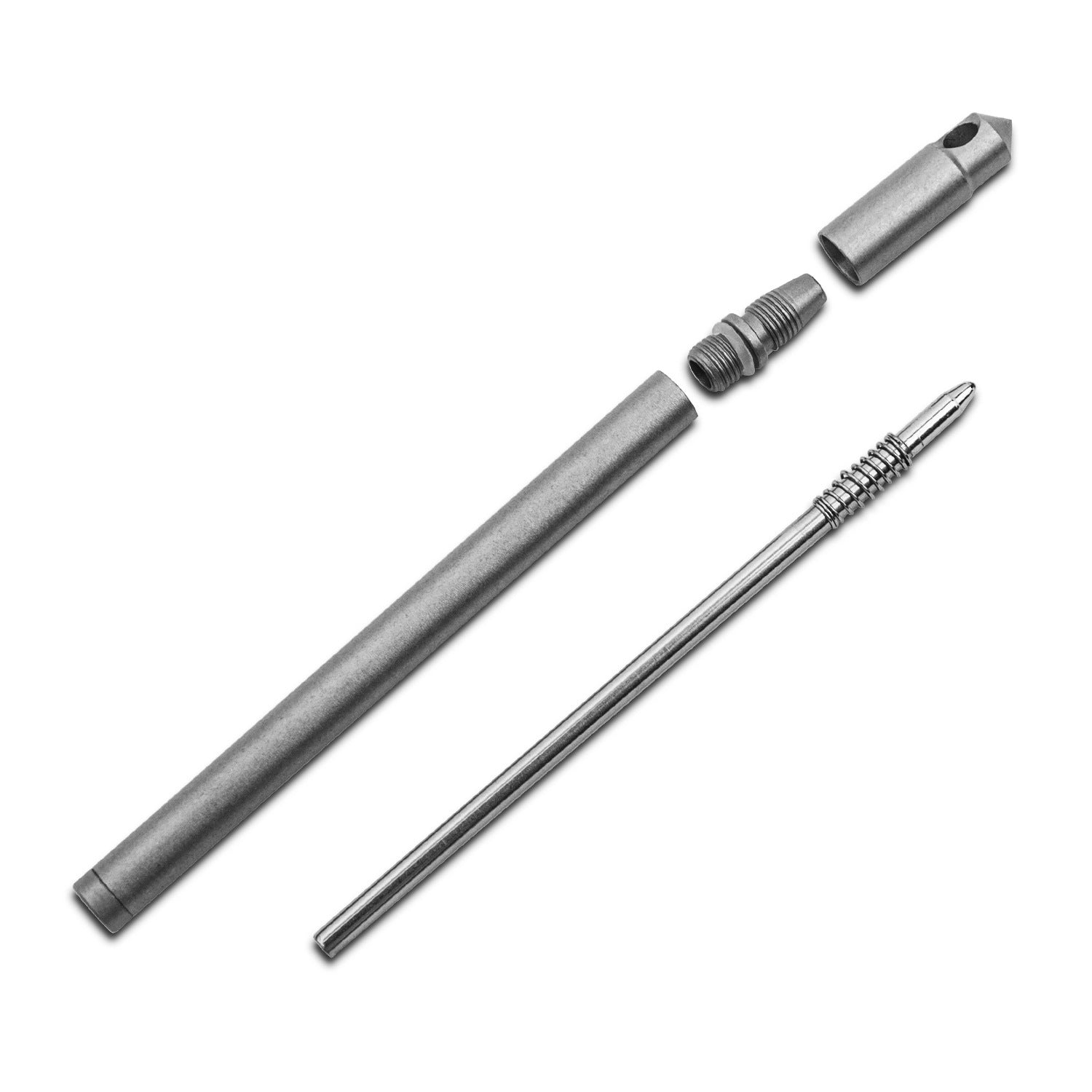 Tactical-grade stainless steel pen with rugged durability High Quality Stainless Steel Anti Skid Portable Self Defense Pen Aluminum Glass Breaker Survival Tool-2